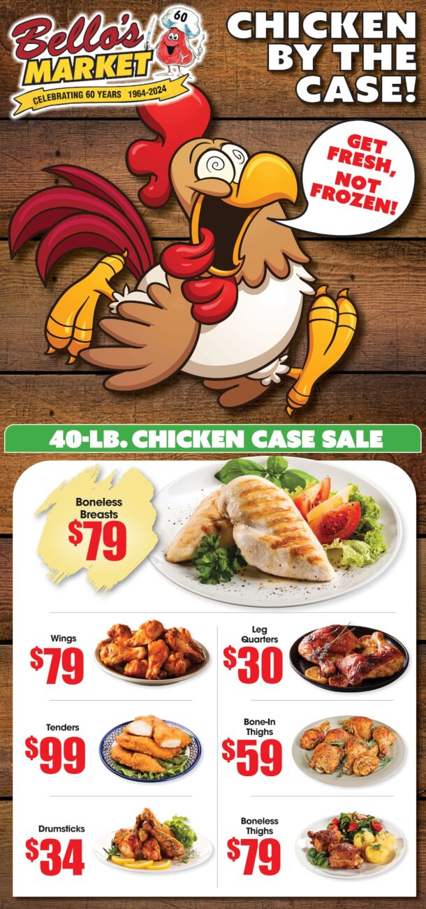 Chicken Case Sale!